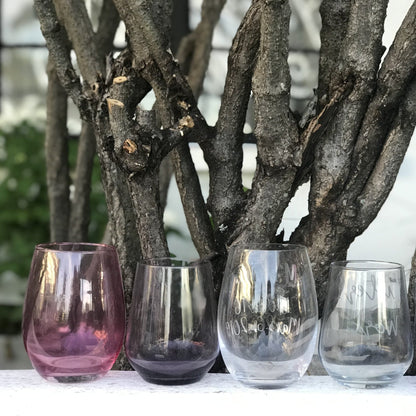 Custom Stemless Wine Glass - SHCreations