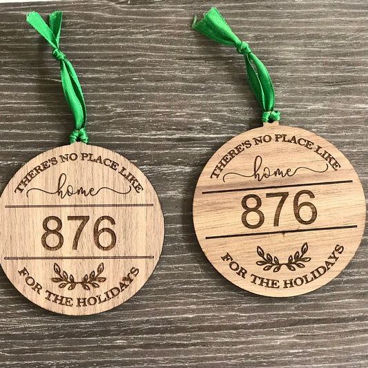 "There's no place like home..." Wood Ornament - SHCreations