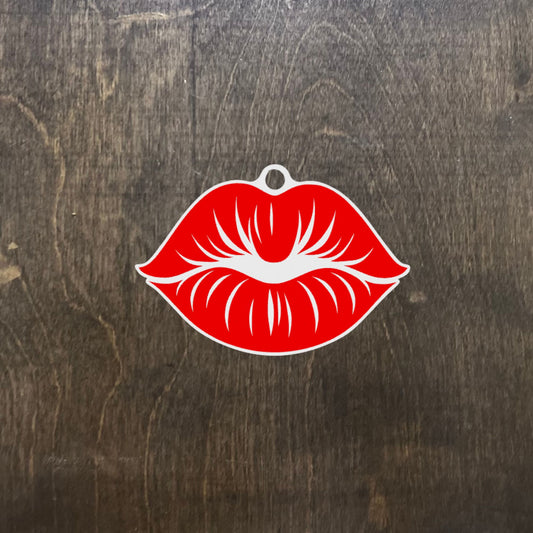 Custom Lips NFC Keychain