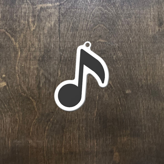 Custom Music Note NFC Keychain