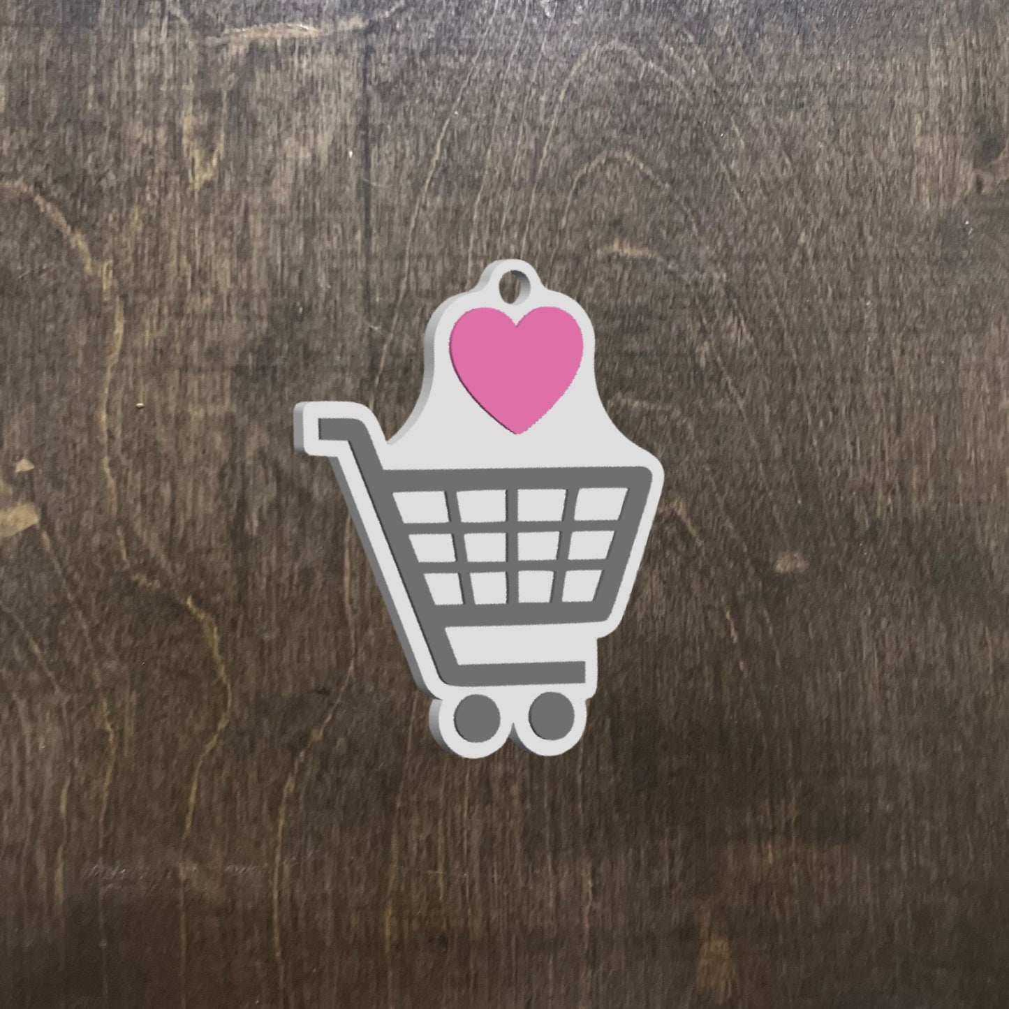 Custom NFC Shopping Cart Keychain