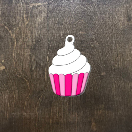 Custom NFC Cupcake Keychain