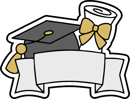 DONE TO ORDER: Grad Banner Cookie Cutter/Fondant Stamp/Embosser