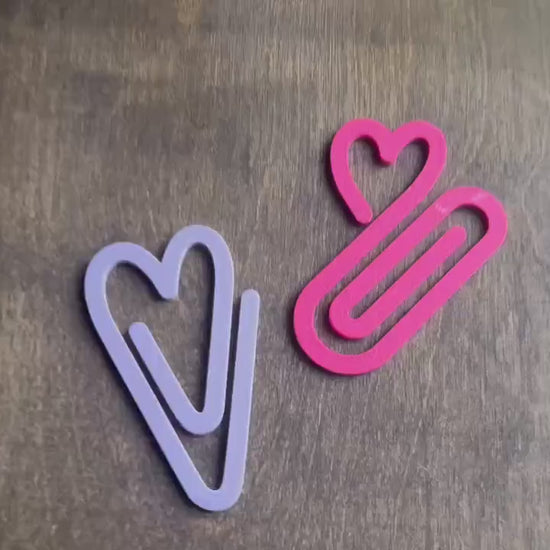 Heart Bookmark STL Design – Heart-Shaped 3D Printable Bookmark for Gifts