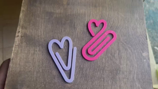 Heart Bookmark STL Design – Heart-Shaped 3D Printable Bookmark for Gifts