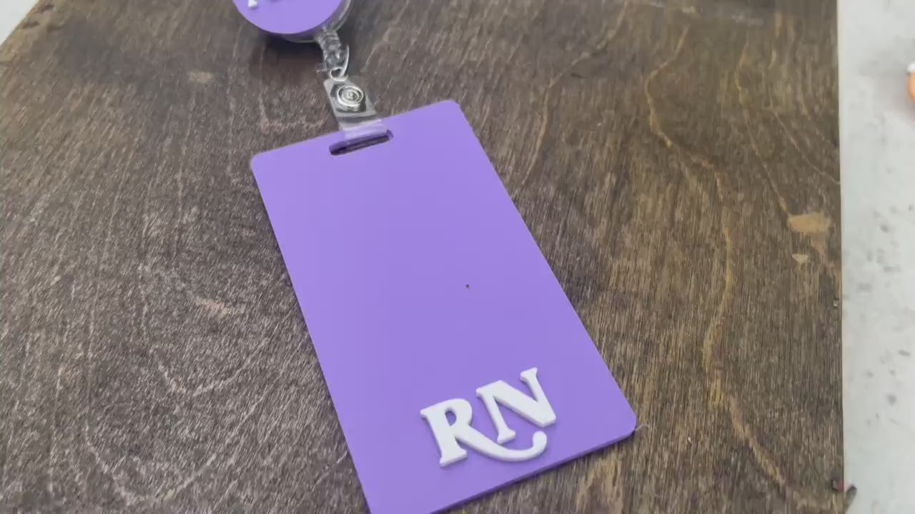 Custom Badge Reel STL, Badge Mate STL, Nurse Badge Holder, Doctor Badge reel stl, Teacher badge reel stl, healthcare worker stl