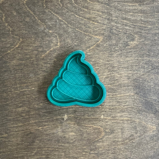 DONE TO ORDER: Poo Emoji Cookie Cutter/Fondant Stamp - SHCreations