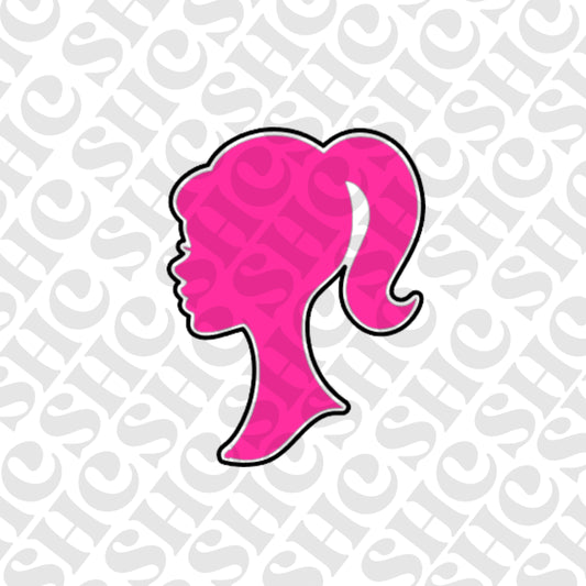 DONE TO ORDER : Doll Silhouette Cookie Cutter - SHCreations