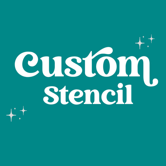 3D Cookie Stencil – Personalized Stencil for Cookie & Fondant Decorating - SHCreations