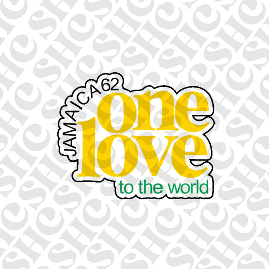 DONE TO ORDER: "Jamaica 62 one love..." Cookie Cutter + Fondant Embosser 2 - SHCreations