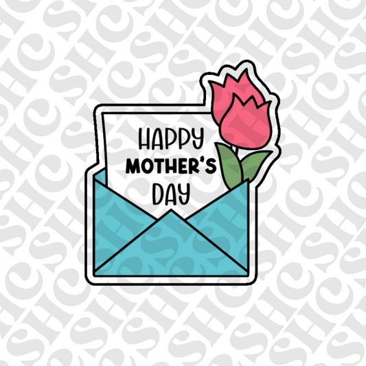 DONE TO ORDER: Mother's Day Envelope Cookie Cutter/Fondant Stamp - SHCreations