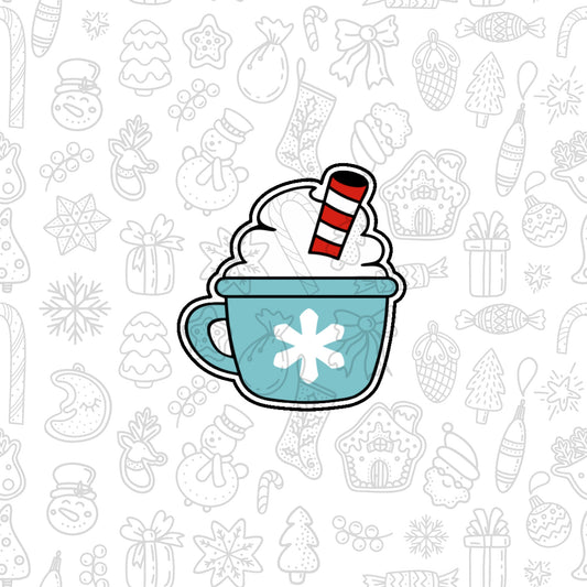 DONE TO ORDER: Christmas Mug 2 Cookie Cutter - SHCreations