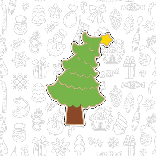 DONE TO ORDER: Grouch Tree Cookie Cutter - SHCreations