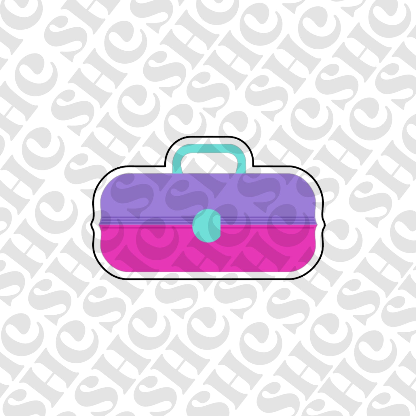 DONE TO ORDER: Makeup Case Cookie Cutter - SHCreations