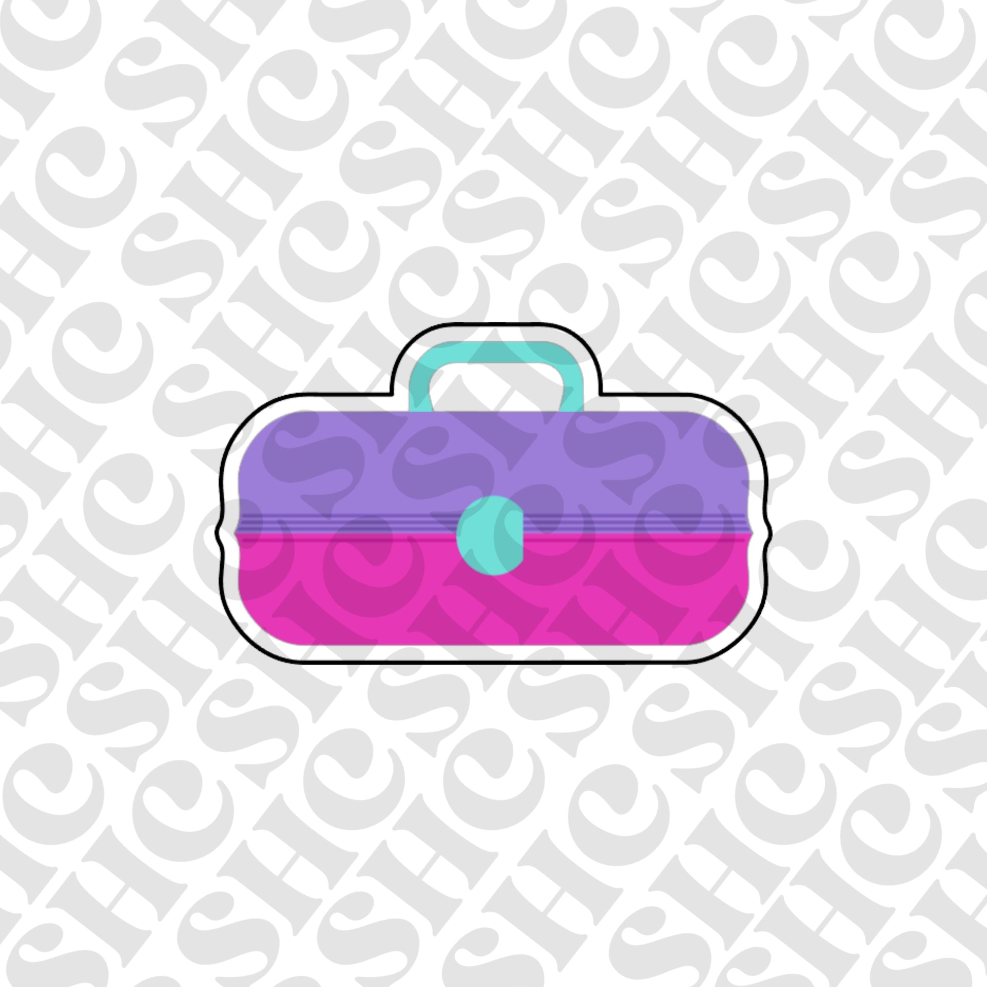 DONE TO ORDER: Makeup Case Cookie Cutter - SHCreations