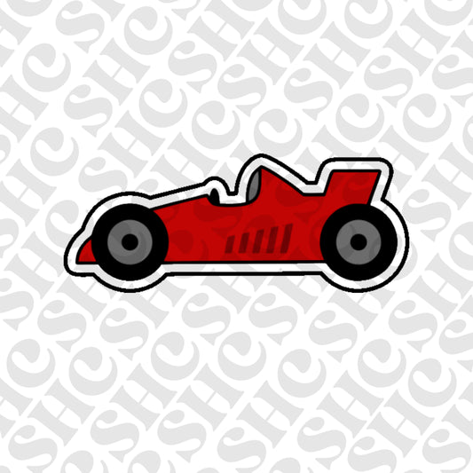 DONE TO ORDER: Race Car 2 Cookie Cutter - SHCreations