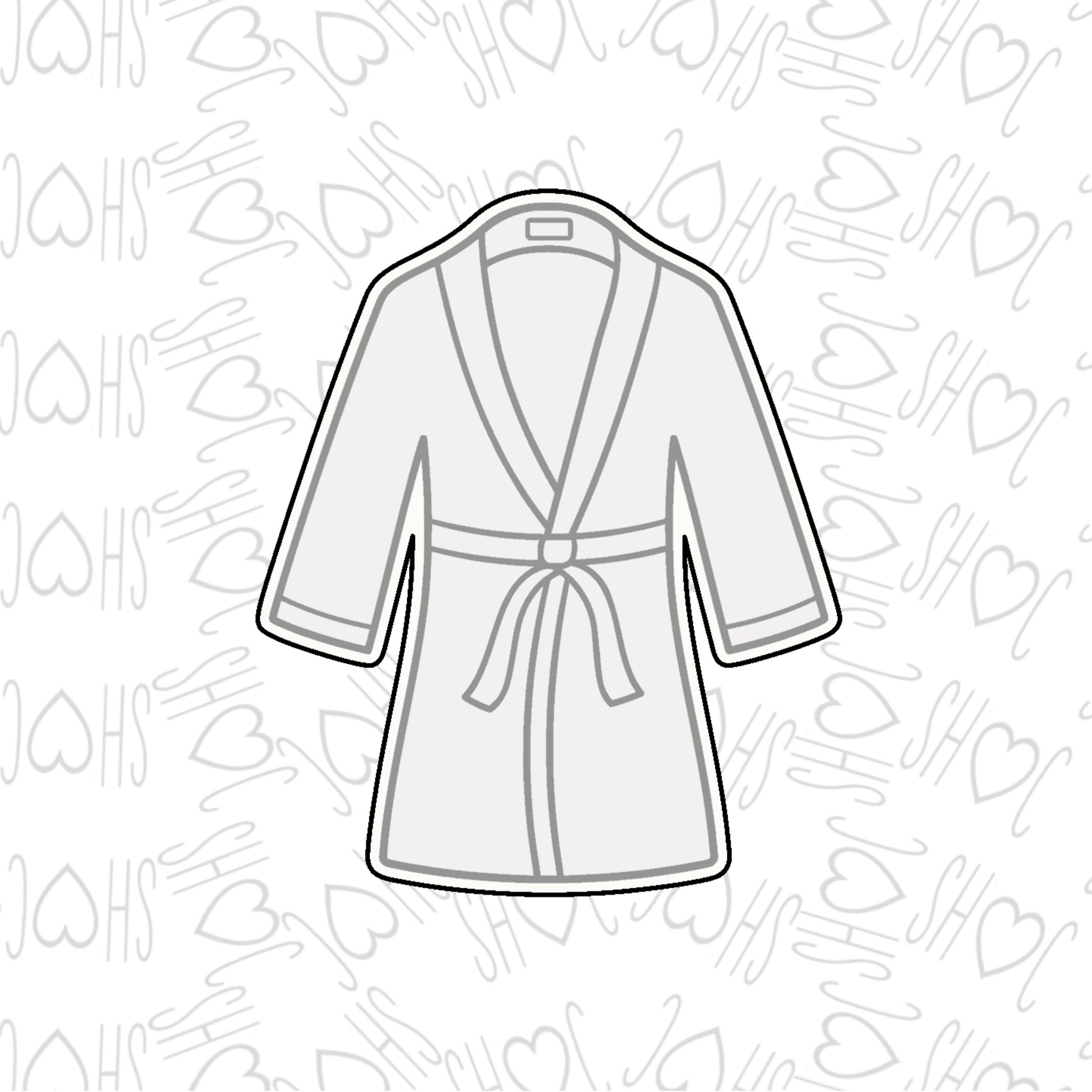 DONE TO ORDER: Robe Cookie Cutter - SHCreations