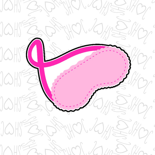 DONE TO ORDER: Sleep Mask 1 Cookie Cutter - SHCreations