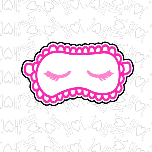 DONE TO ORDER: Sleep Mask 2 Cookie Cutter - SHCreations