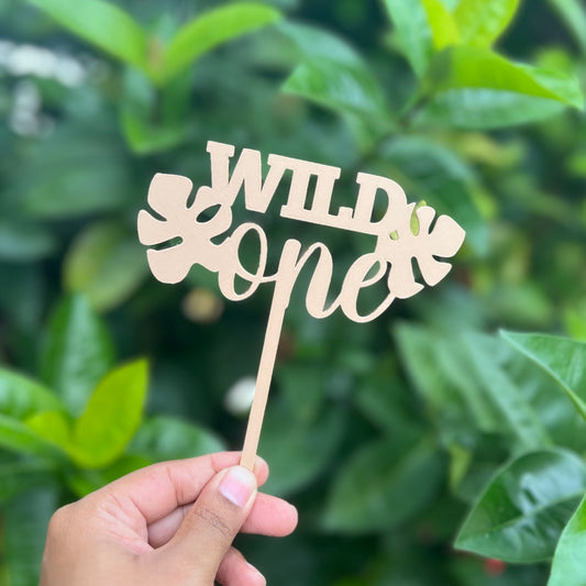 DONE TO ORDER: 'Wild One' Topper - SHCreations