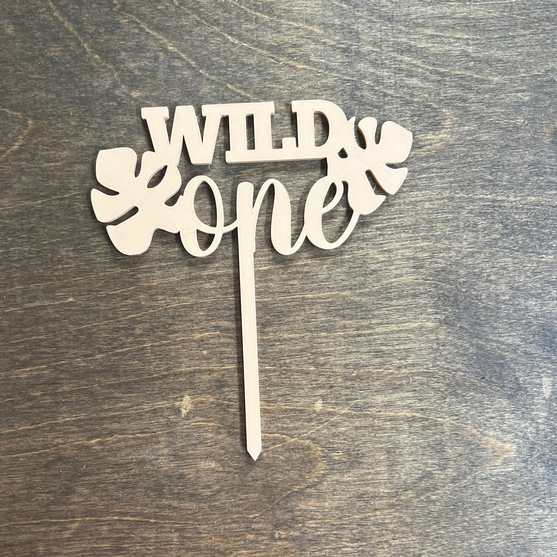 DONE TO ORDER: 'Wild One' Topper - SHCreations