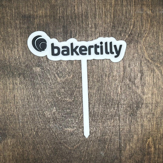 Custom Double Layer Logo Topper - SHCreations