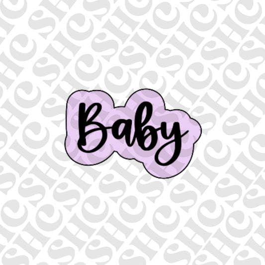 DONE TO ORDER: Baby 2 Cookie Cutter + Fondant Embosser - SHCreations