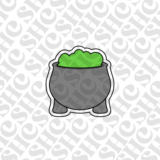 DONE TO ORDER: Cauldron Cookie Cutter/Fondant Stamp - SHCreations