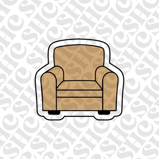 DONE TO ORDER: Chair Cookie Cutter/Fondant Stamp/Embosser - SHCreations