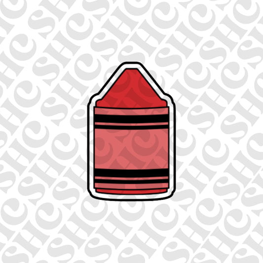 DONE TO ORDER: Chubby Crayon Cookie Cutter/Fondant Stamp - SHCreations