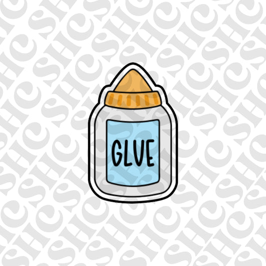 DONE TO ORDER: Chubby Glue Cookie Cutter/Fondant Stamp 1 - SHCreations