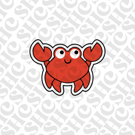 DONE TO ORDER: Crab Cookie Cutter/Fondant Stamp - SHCreations
