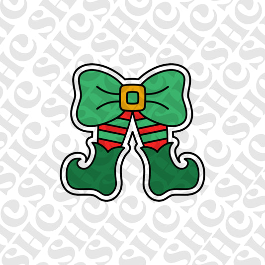 DONE TO ORDER: Elf Bow Cookie Cutter/Fondant Stamp - SHCreations