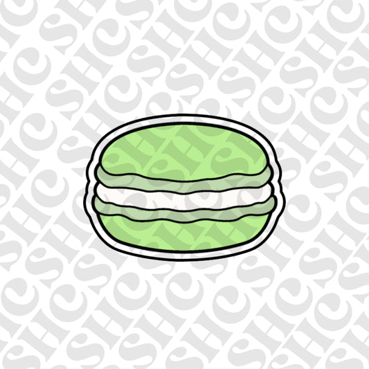 DONE TO ORDER: Macaron Cookie Cutter/Fondant Stamp/Embosser - SHCreations