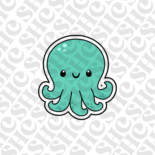 DONE TO ORDER: Octopus Cookie Cutter/Fondant Stamp - SHCreations