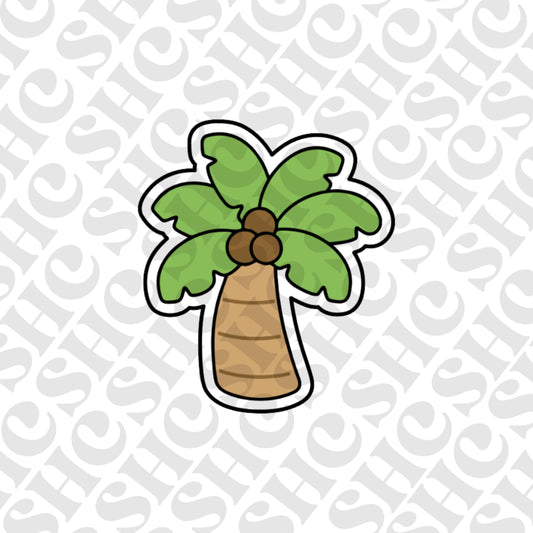 DONE TO ORDER: Palm Tree Cookie Cutter/Fondant Stamp - SHCreations