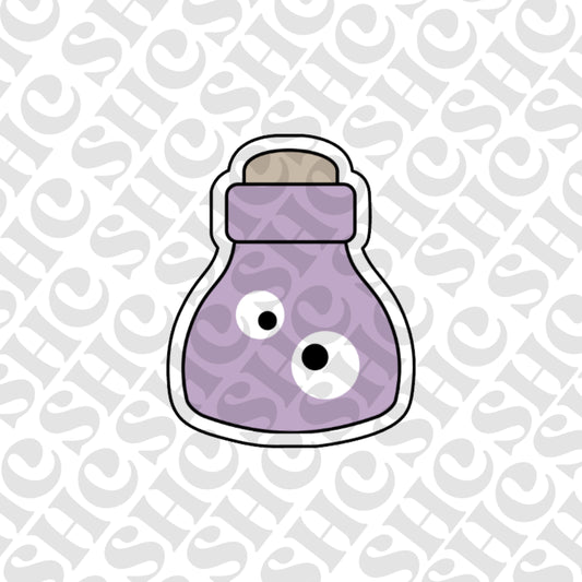 DONE TO ORDER: Potion Bottle Cookie Cutter/Fondant Stamp - SHCreations