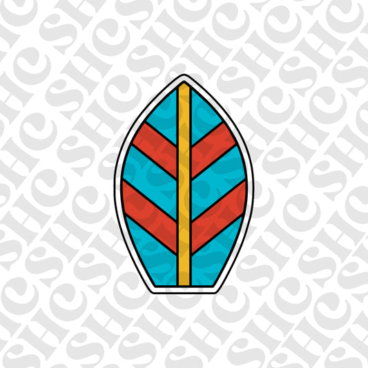 DONE TO ORDER: Surf Board Cookie Cutter/Fondant Stamp - SHCreations