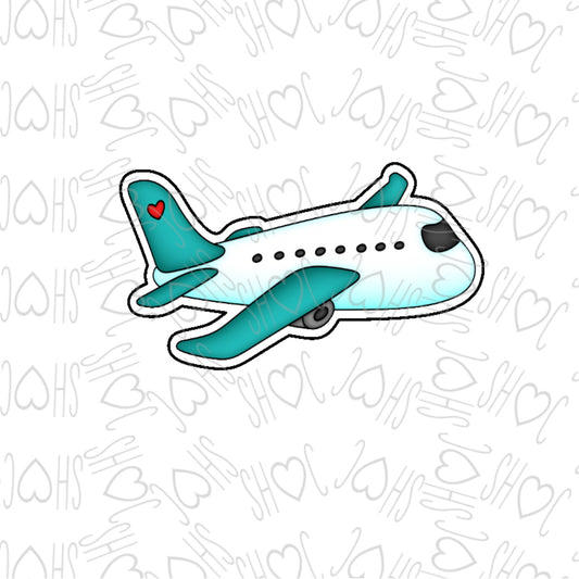 DONE TO ORDER: Airplane Cookie Cutter - SHCreations