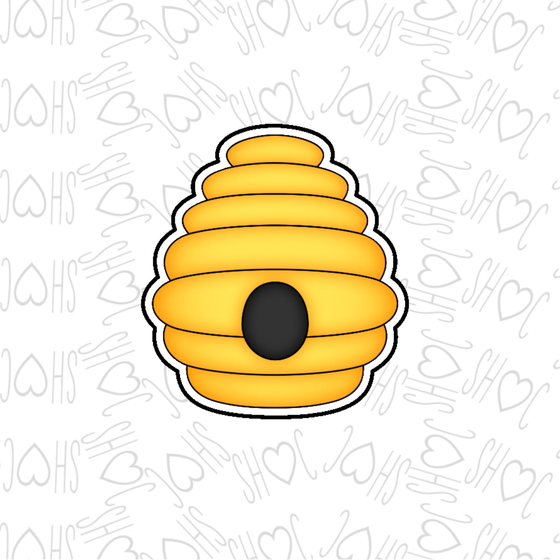 DONE TO ORDER: Bee Hive 3 Cookie Cutter - SHCreations