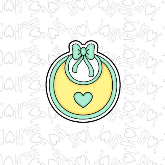 DONE TO ORDER: Bib 2 Cookie Cutter - SHCreations