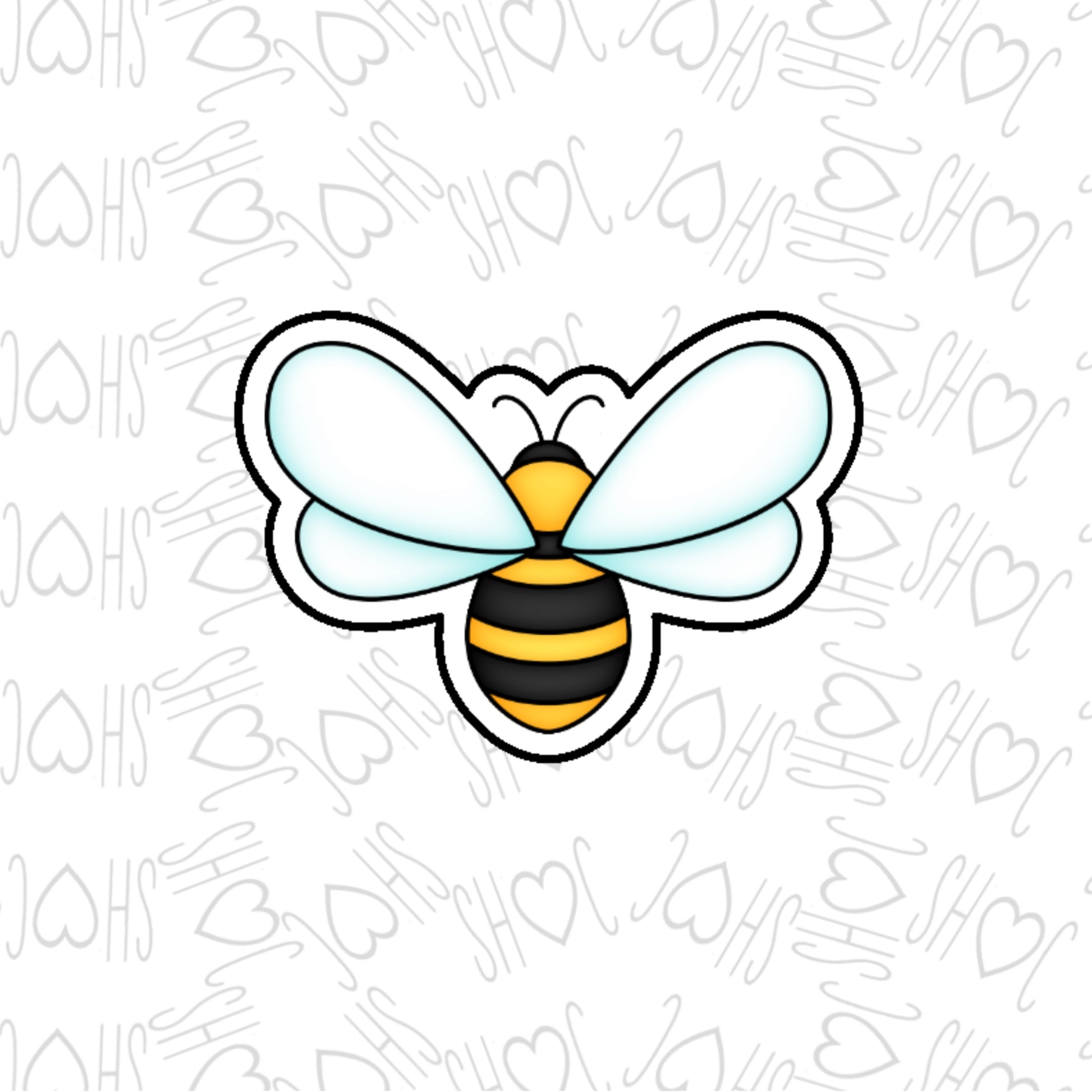 DONE TO ORDER: Bumble Bee 2 Cookie Cutter - SHCreations