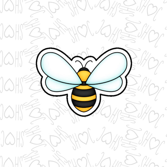 DONE TO ORDER: Bumble Bee 2 Cookie Cutter - SHCreations