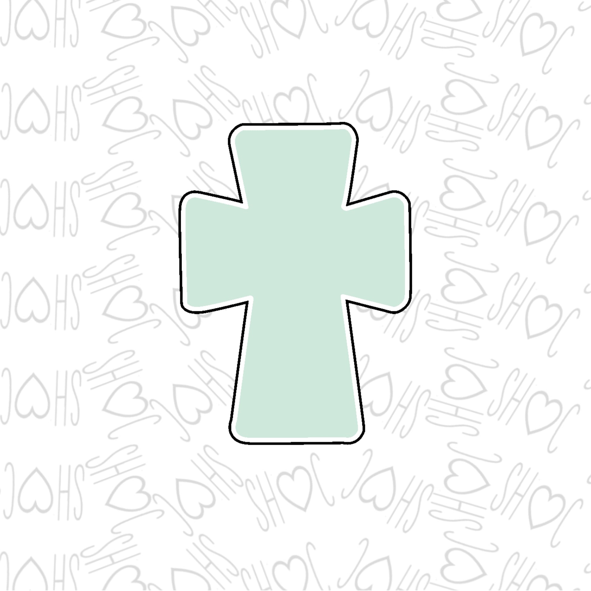 DONE TO ORDER: Cross 2 Cookie Cutter - SHCreations