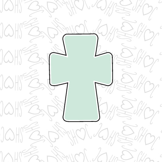 DONE TO ORDER: Cross 2 Cookie Cutter - SHCreations