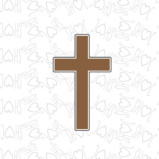 DONE TO ORDER: Cross 3 Cookie Cutter - SHCreations