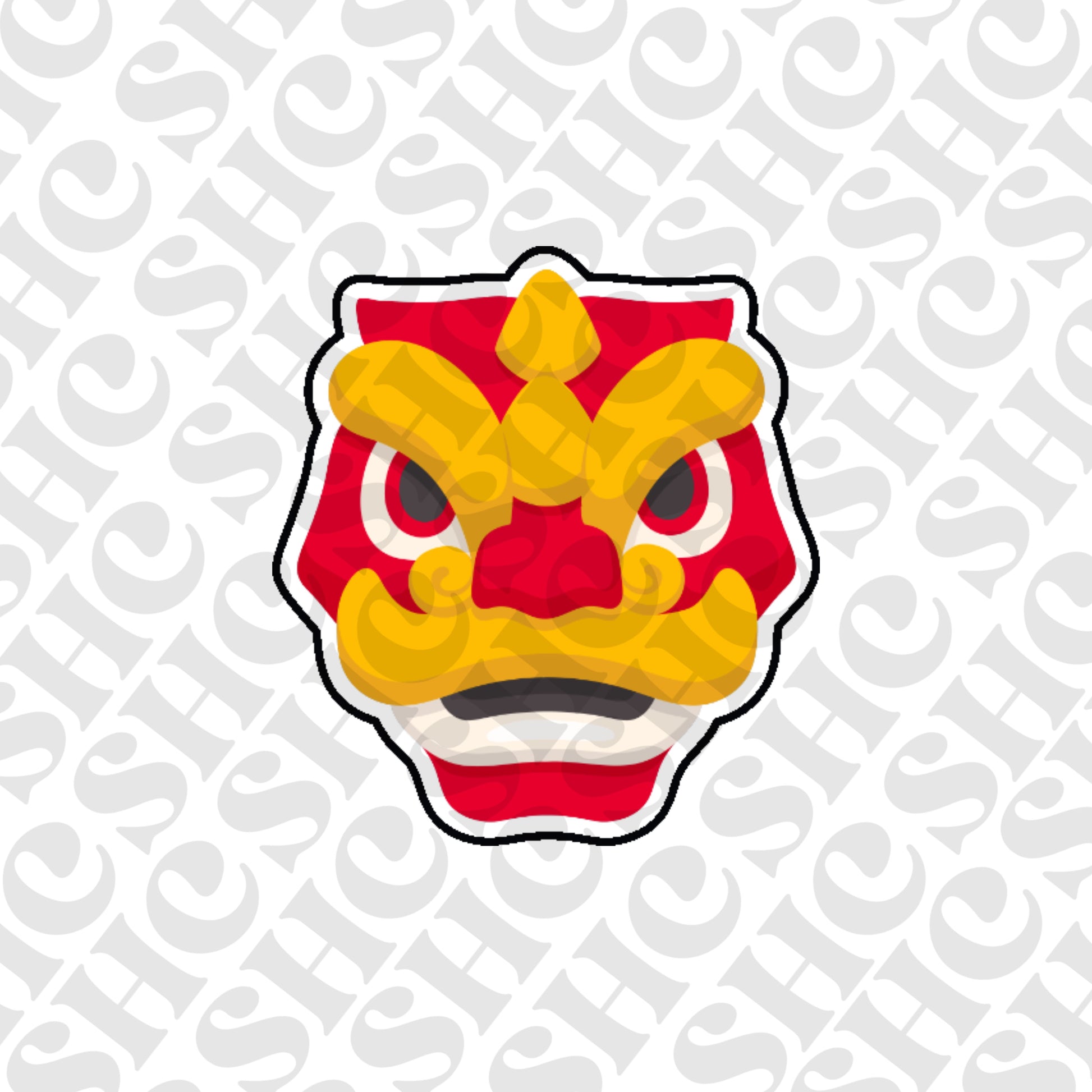 DONE TO ORDER: Dragon Mask Cookie Cutter - SHCreations