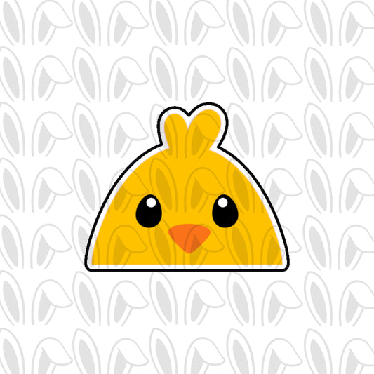 DONE TO ORDER: Easter Chick Peeker Cookie Cutter - SHCreations