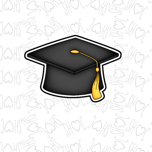 DONE TO ORDER: Graduation Cap 4 Cookie Cutter - SHCreations