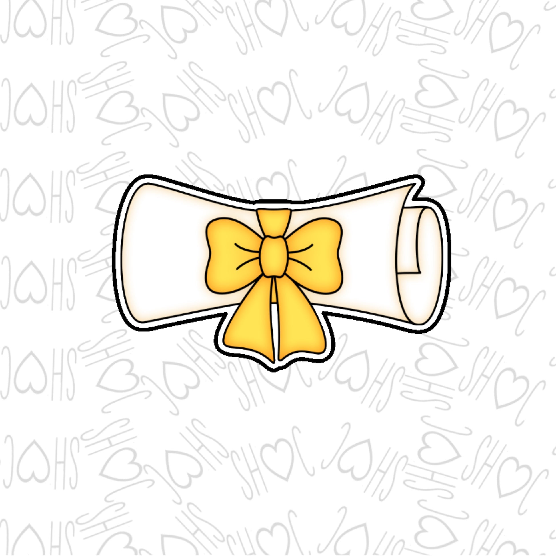 DONE TO ORDER: Graduation Diploma 2 Cookie Cutter - SHCreations